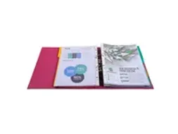 OUTLET Ordner PP Prem'Touch A4maxi 50mm fuchsia