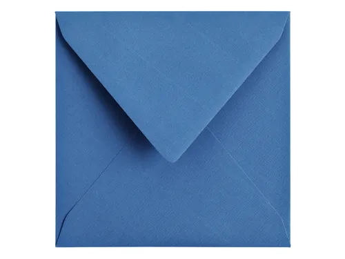 Envelop Papicolor 140x140mm Donkerblauw gegomd