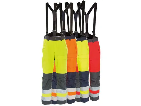 Tranemo 4826 werkbroek, grijs/geel, maat 2XL, per stuk