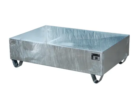 Systeem-Opvangbak 2x 200l Opvangvol. 224l 360x 1200x 800mm Verzinkt