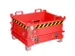 mini-benne à fond ouvrant,HxLxl 625x800x1000mm,0,24m³,fourreau,acier