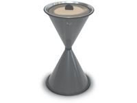 Zandasbak Staalplaat Draaimechaniek Aluminium Eco Grafiet