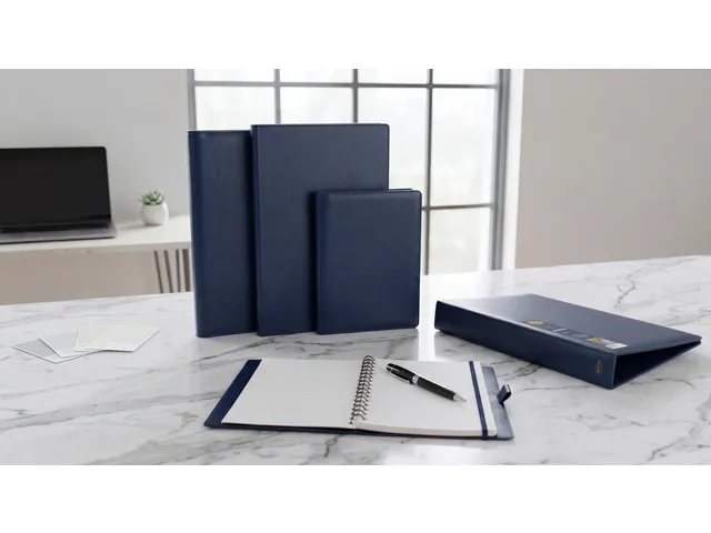 Notitieboek Multo Hannibal A5 roomwit papier 55 vel 120 grams blauw ku