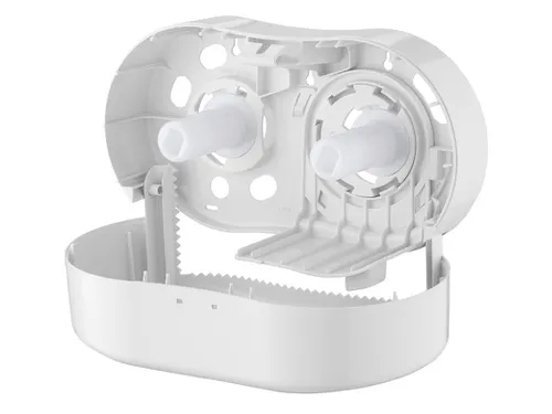 Toiletpapier Dispenser Wit 2 rollen