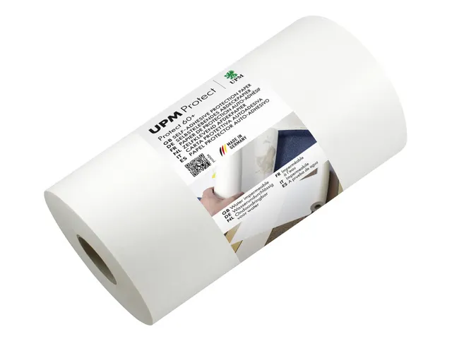 Afdekpapier UPM zelfklevend P60+ Protect 15cmx50meter
