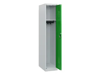 schoollocker,HxBxD 1630x300x500mm,1vak,vak B 300mm,cil.-slot,sokkel - 1
