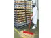Vikan 31994 zachte brede bezem rood 610mm