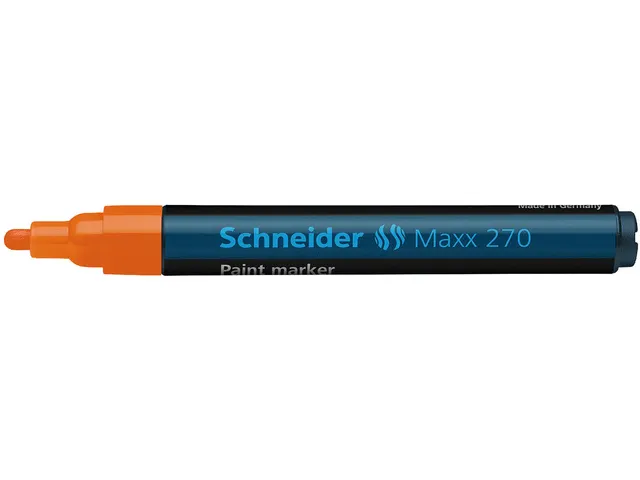 Lakmarker Schneider Maxx 270 1-3mm Oranje