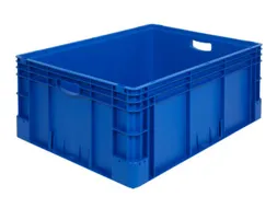 Stapelkrat Pp Hxlxb 320X800X600Mm 132L Blauw