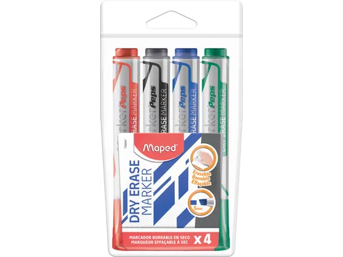 whiteboardmarker Jumbo, beitelvormige punt 5mm assorti