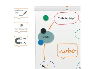 Flipover Nobo Premium Plus mobiel staal - 3