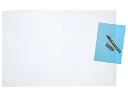 Onderlegger Rillstab 50x70cm anti-reflex duo transparant kunststof