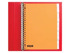 Tabbladen Quantore A4 23-Gaats 5-Delig Met Venster Assorti Pp