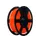 Flashforge 3D Printer Filament HS PLA 1,75mm High Speed Oranje 1kg