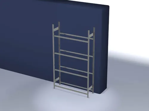 Bandenstelling Basisveld 2500x1500x435mm Vaklast 150kg 4etages