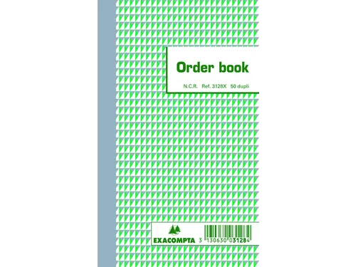 Orderboek Exacompta 175x105mm 50x2vel