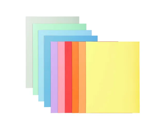100 Dossiermappen Super 250 24x32cm Assorti