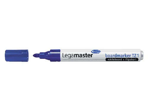 Viltstift Legamaster Tz1 Whiteboard Rond Blauw 1.5-3mm