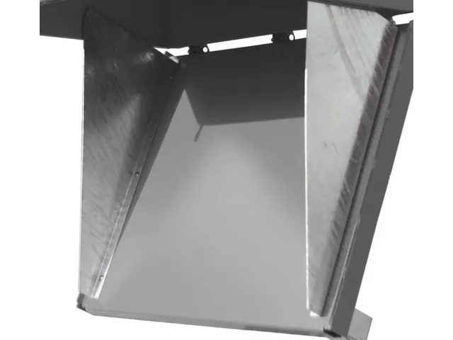 Centreerwand,V. Klapbodemcontainer 0,5-0,75M³,Staal