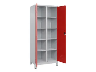 wasgoedverdeelkast,HxBxD 1950x800x500mm,vak B 400mm,draaigrendel - 2