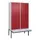 locker voor scheiding van kleding,HxBxD 2120x1200x815mm,4vak