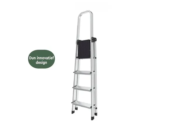 Escabeau aluminium 5 marches SL500 argent