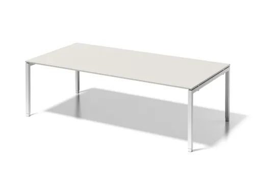 vergadertafel/directiebureau,HxBxD 650-850x2400x1200mm,rechthoekig