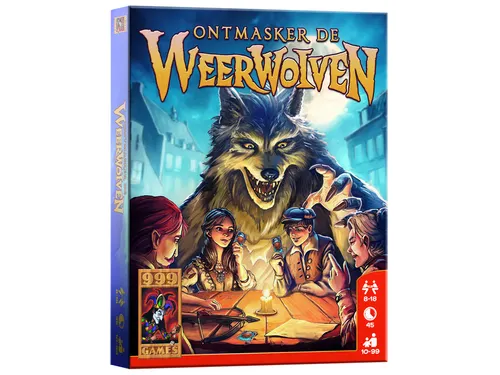 999Games Kaartspel Ontmasker de Weerwolven 10+