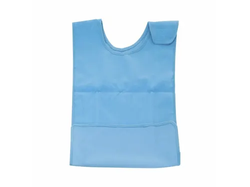 Eetschort First Aid Only lichtblauw
