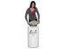 Combi-asbak Hxø 760X420Mm Rond Wit