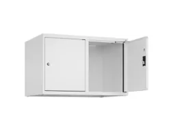 opzetkast,v. locker,2vak.,vak B 400mm,HxBxD 500x800x500mm,cilinderslot