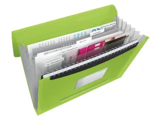 Projectmap Vivida Pp A4 Groen 6 Vaks - 1
