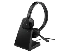 Jabra Evolve 65 TE MS Stereo Bluetooth headset met laadstation USB-A