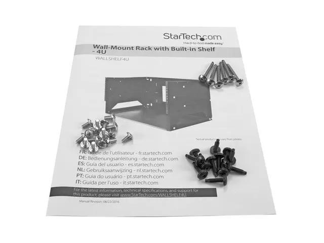 Wand Monteerbaar Server Rack Massief Staal 4U