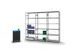 rayonnage modulaire,rayonnage départ,HxlxP 2500x1060x435mm