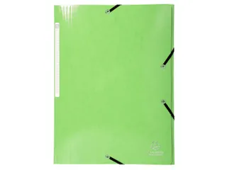 Elastomap Met 3 Kleppen In Gelamineerd Glanskarton A4 Assorti - 9