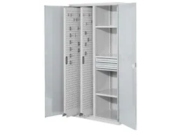 verticale kast,HxBxD 1950x1000x600mm,vleugeldeur,RAL5010