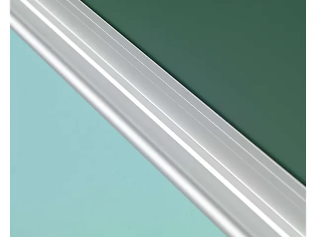 Schoolbord Enkelvlaksbord 100x250cm Krijtbord Magnetisch Groen emaille