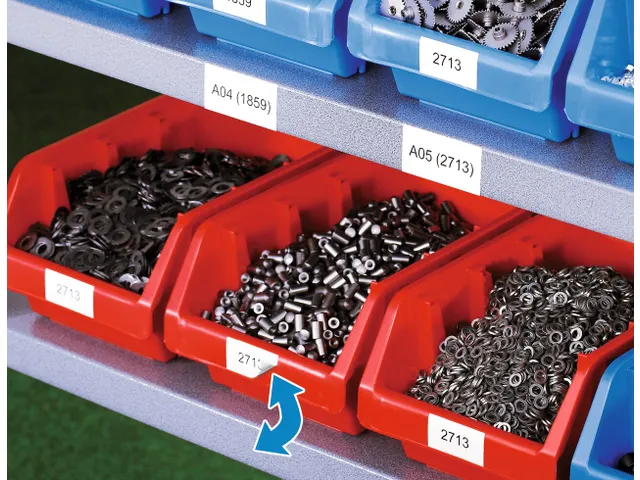 HERMA 4209 Verwijderbare etiketten A4 96x16,9mm Wit 800 stuks