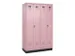 locker voor scheiding van kleding,HxBxD 1950x1200x500mm,4vak