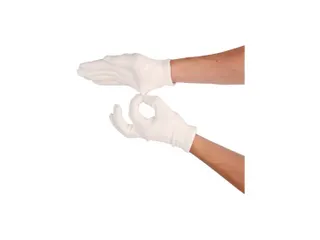 Handschoenen Katoen Maat 12 25cm Wit Zware Kwaliteit - 5