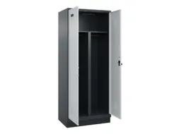 PBM-locker,HxBxD 1950x800x500mm,2vak,vak B 400mm,draaigrendel