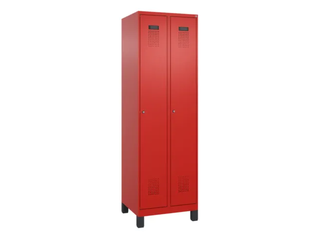 locker voor scheiding van kleding,HxBxD 1950x600x500mm,2vak