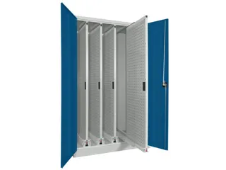 verticale kast cil.slot HxBxD 1950x1000x600mm RAL7035 front RAL5010 - 1