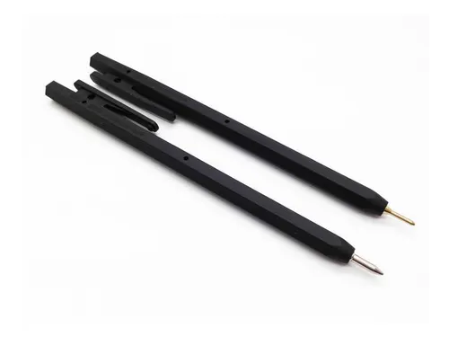 Detecteerbare Pen met Clip Zwart 50 Stuks