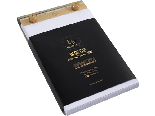 - Blok Faf N°4- 21X13,5 Cm- Blanco - Compleet