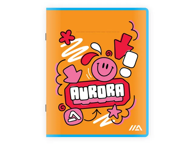 Schrift Aurora A5 lijn 200 pagina's 60gr