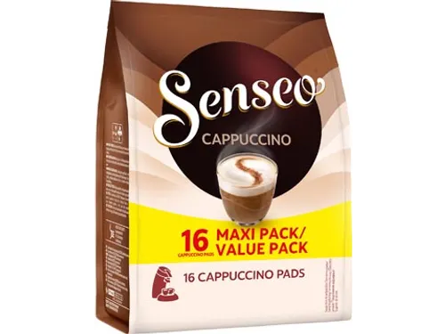 Senseo Cappuccino Zak met 16 Koffiepads