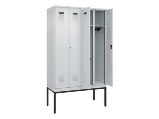 locker voor scheiding van kleding,HxBxD 2120x1200x500mm,4vak - 1
