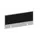 baliepaneel bureau aanbouw achter MP-lichtgrijs BN8033-zwart 1000mm